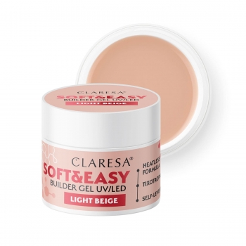 Claresa Żel Budujący Soft&Easy Builder Gel Light Beige 90g